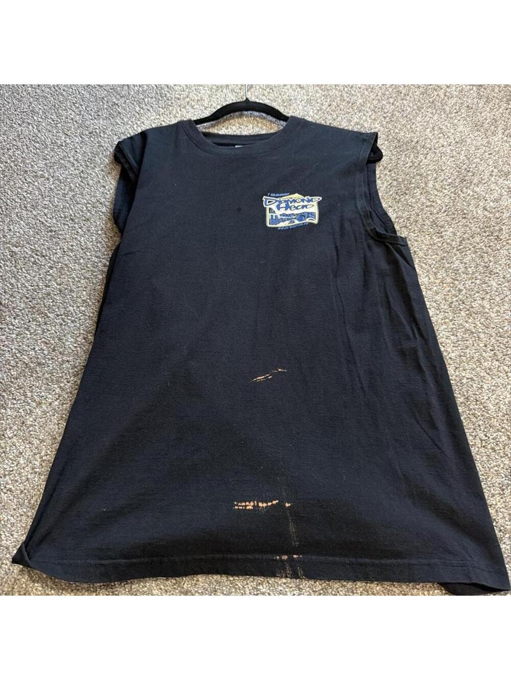 Black Diamond Men's Black Vests-tanks-cami